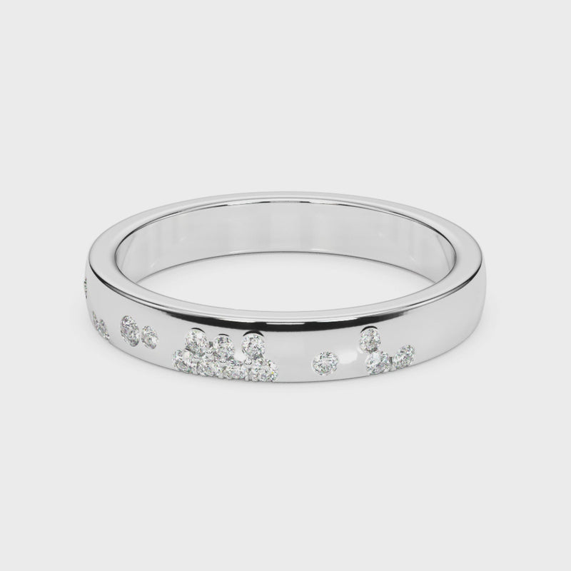 The Jordan Scatter Diamond Narrow Ring | Lisa Robin
